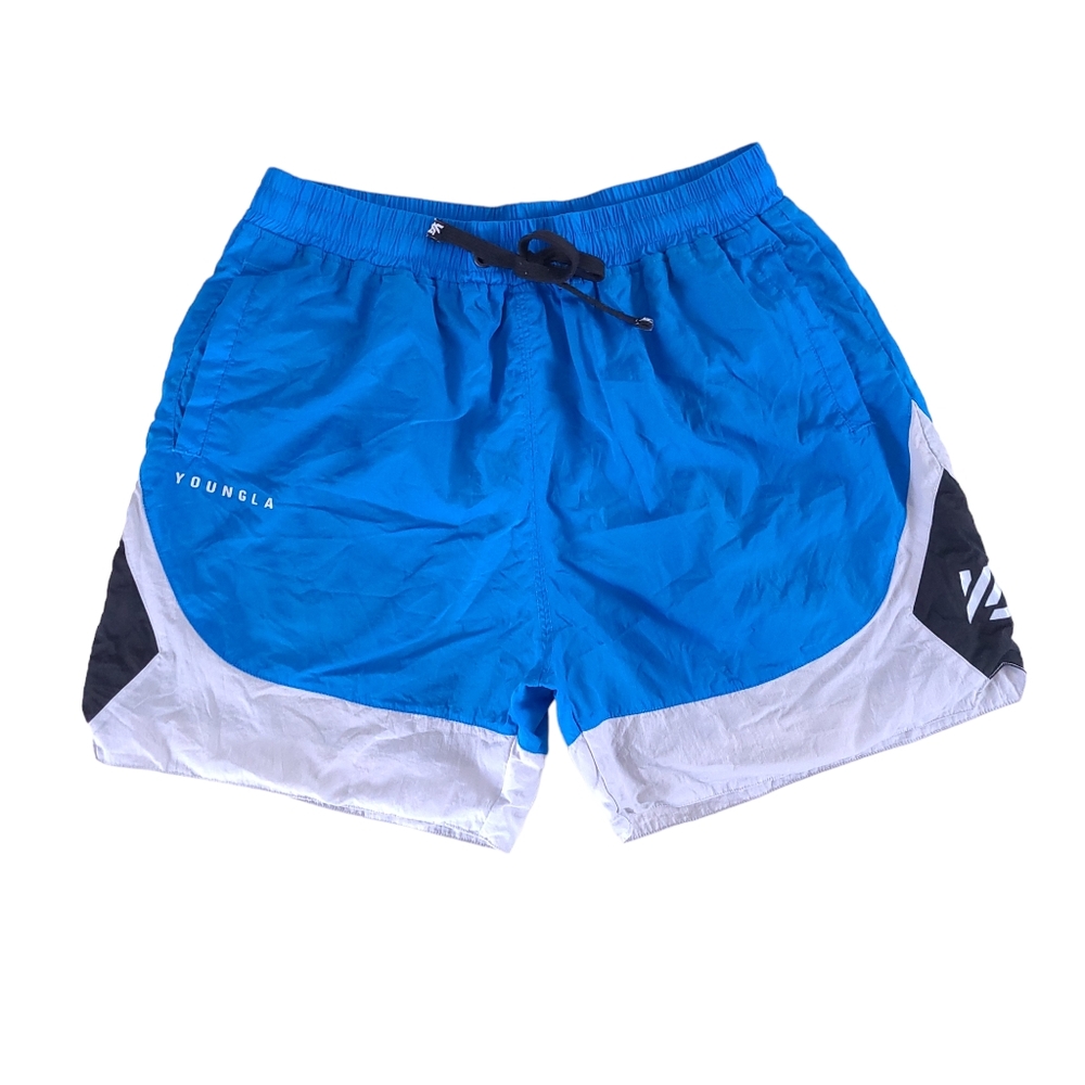YoungLA Lined Versatile Bodybuilding Swim Shorts L